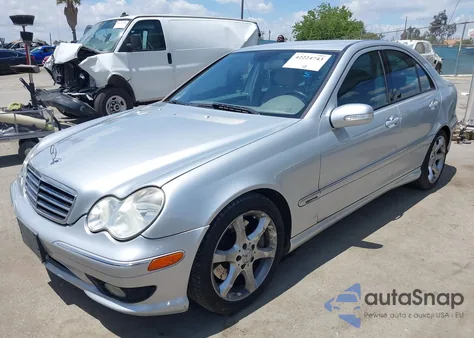 2007 Mercedes-Benz C 230 Sport from USA, damaged, VIN WDBRF52H17F841191